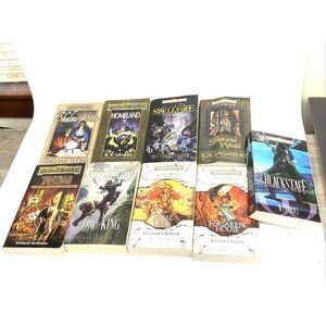 Books Forgotten Realms Bundle Of 9 Books/R.A.Salvatore/Richard Baker/Greenwood